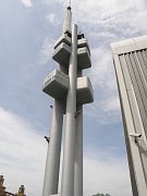 Walk to Žižkov Television Tower