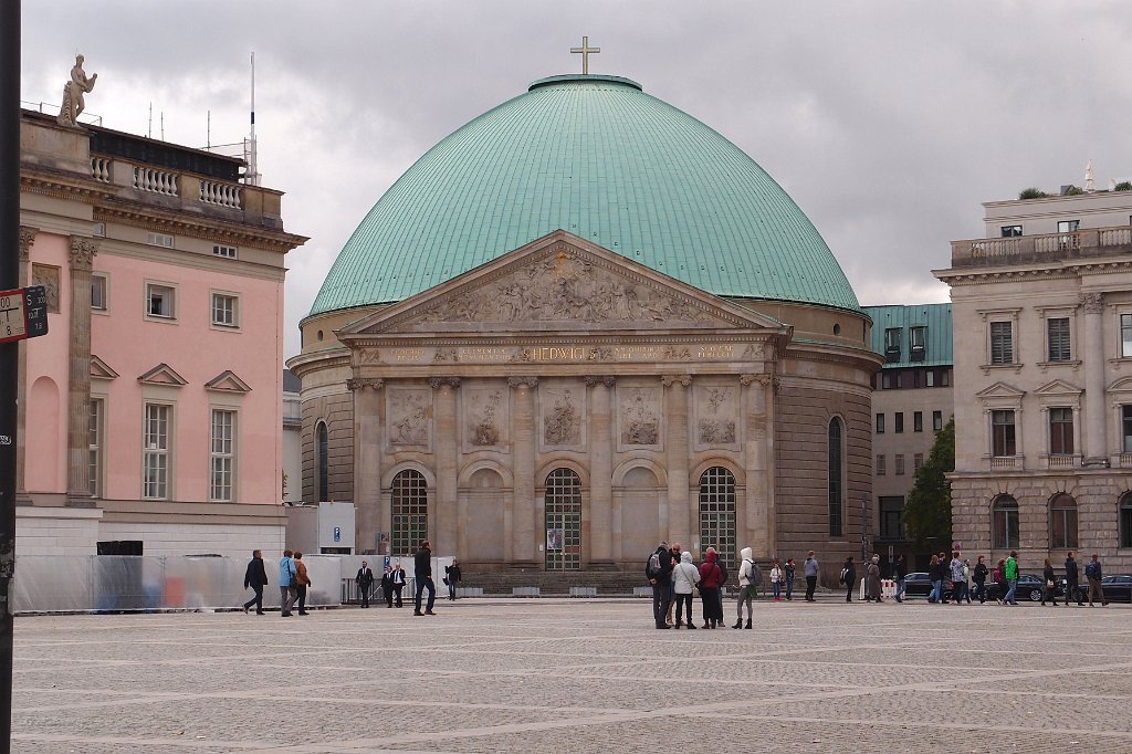 St. Hedwig's Church in Bebelplatz