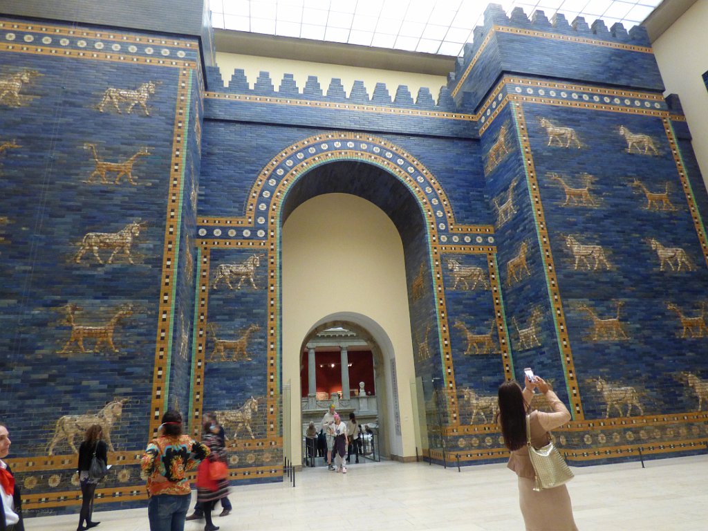 the Ishtar Gate of Babylon