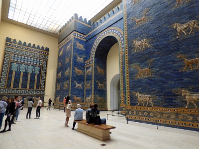 the Ishtar Gate of Babylon  The museum is subdivided into the antiquity collection, the Middle East museum, and the museum of Islamic art. It is visited by approximately 5,135,000 people every year, making it the most visited art museum in Germany (2007), and is one of the largest in the country.