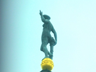 Old City Hall -  Statue of the goddess of Fortuna