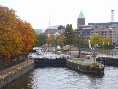 Muehlendamm Lock on River Spree