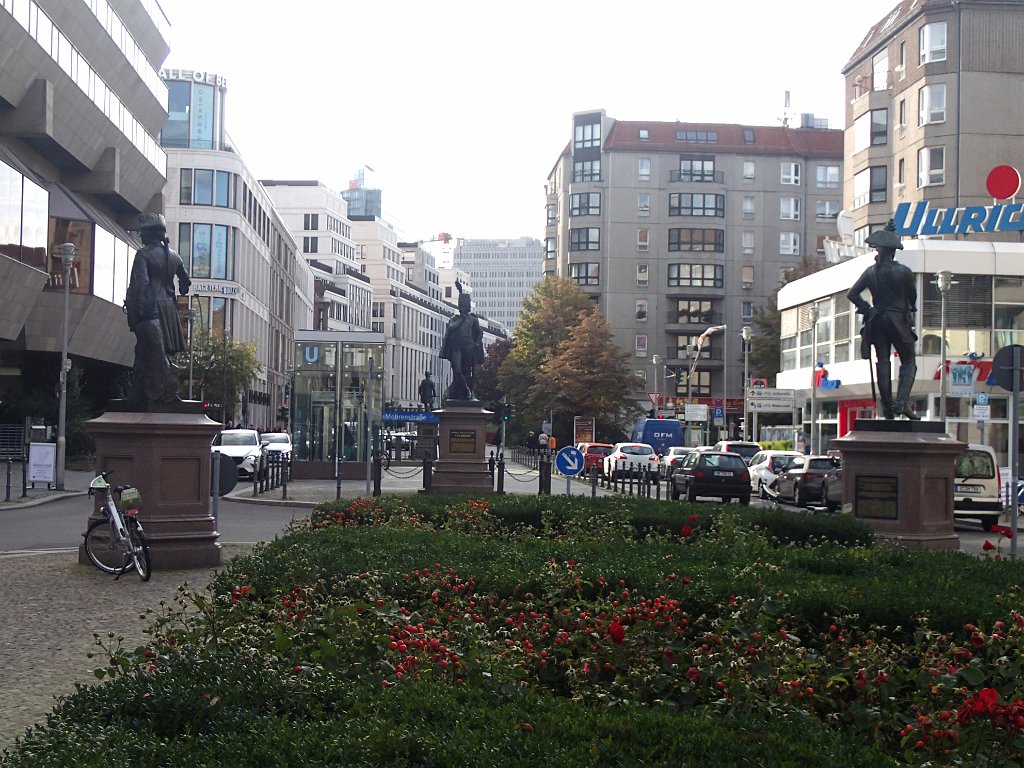 Prussian Military Statues -Wilhelmplatz