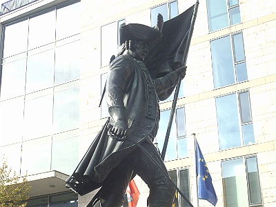 Prussian Military Statue Wilhelmplatz