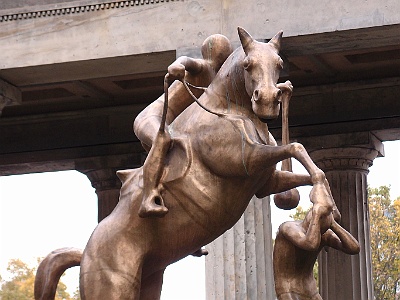 Sculpture near Altes National Gallery