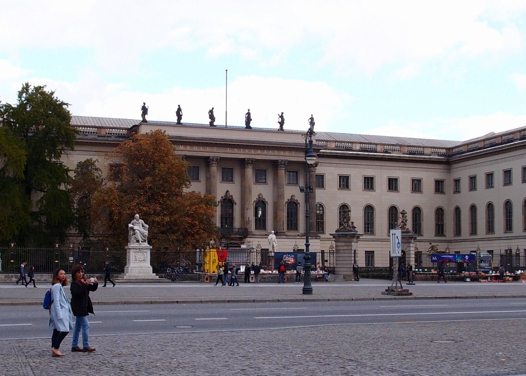 Main building of Humboldt University 