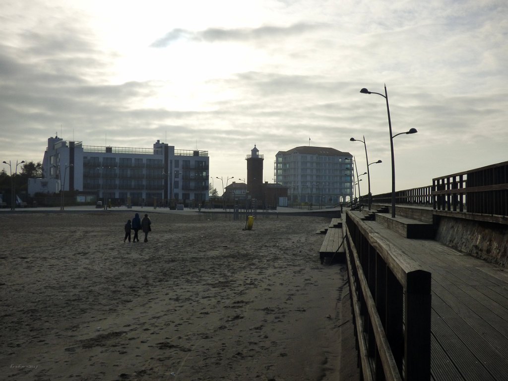 Board walk on the Eastern beach