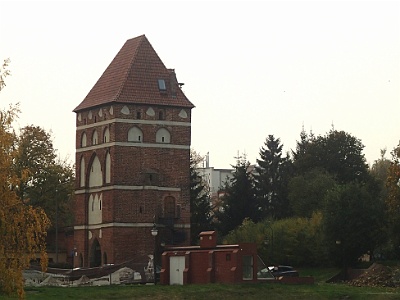 Malbork Castle  Unrestored gate house