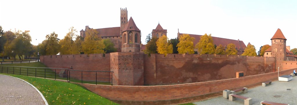 Malbork Castle Panorama