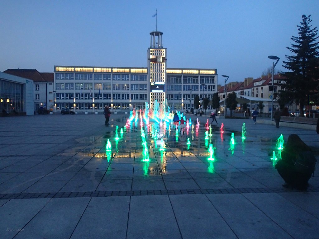 Dancing Waters at City Hall