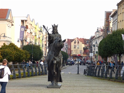 Statue in the Town of Malbork