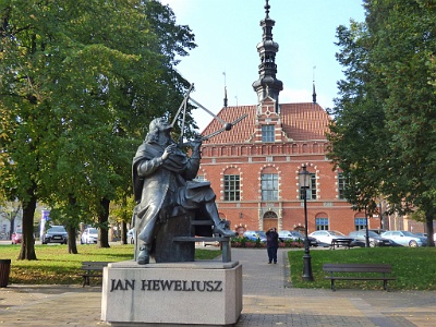 Johannes Hevelius 1611-1687  Author of the Atlas of the Skies - Also a renowned Gdansk Brewer.