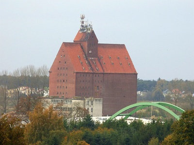 Grainery (?) in Darlowo Poland