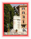 PortoPia_2 * Monument to the Bersaglieri soldiers. It was through an artillery-opened breach in the wall near the Porta Pia that on September 20, 1870 Bersaglieri soldiers entered Rome and completed the unification of Italy. * 1536 x 2048 * (1.97MB)